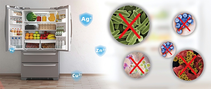 冰箱抗菌方案